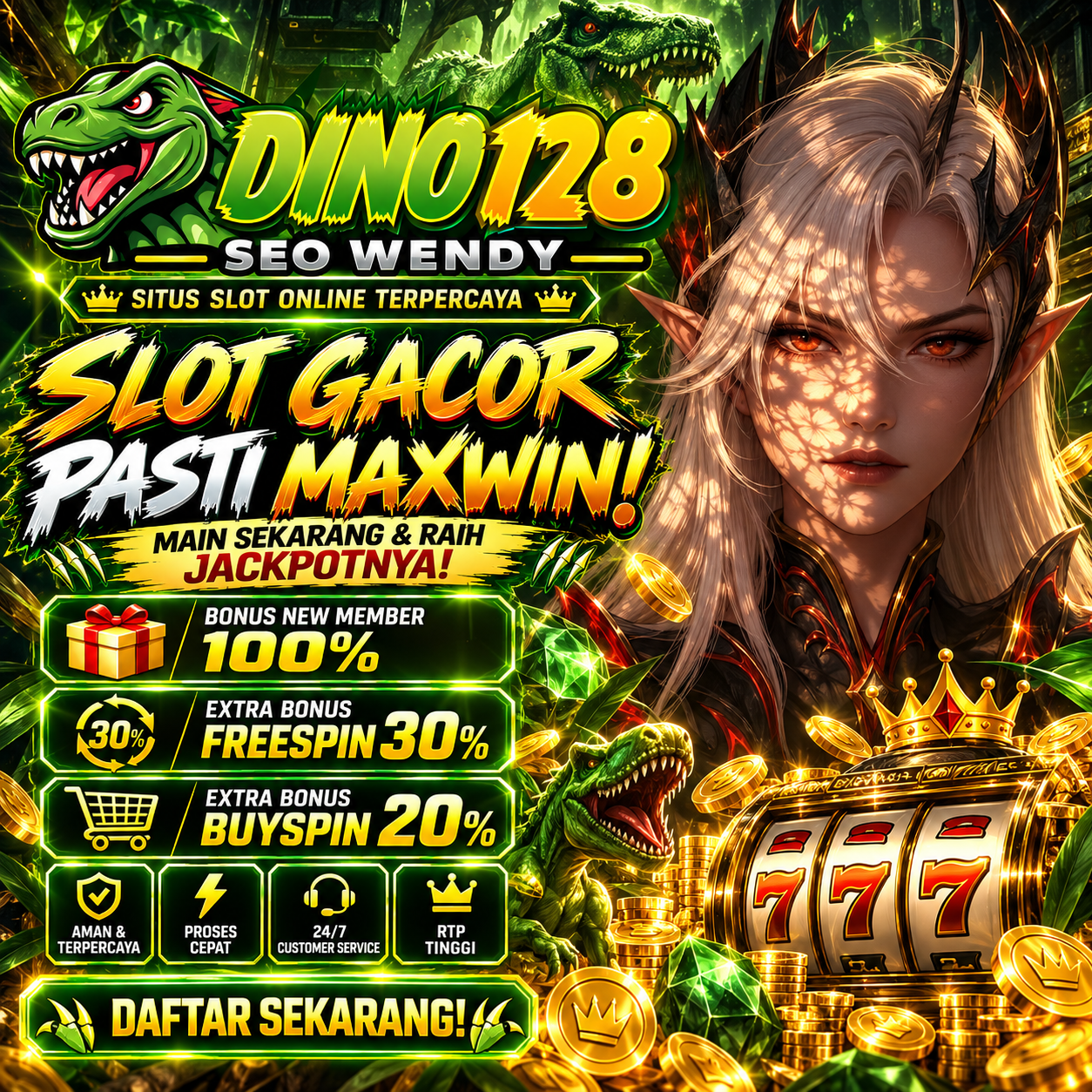 DINO128 Official Banner